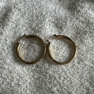 Elegant Gold Hoop Earrings
